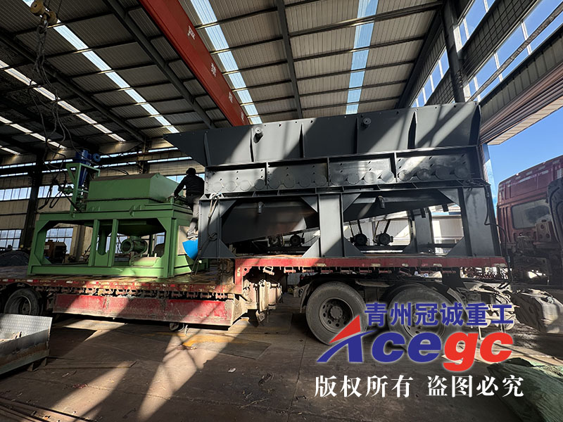 客户案例：整套离心式淘金设备发往菲律宾