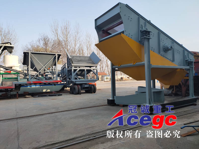 振动筛淘金设备