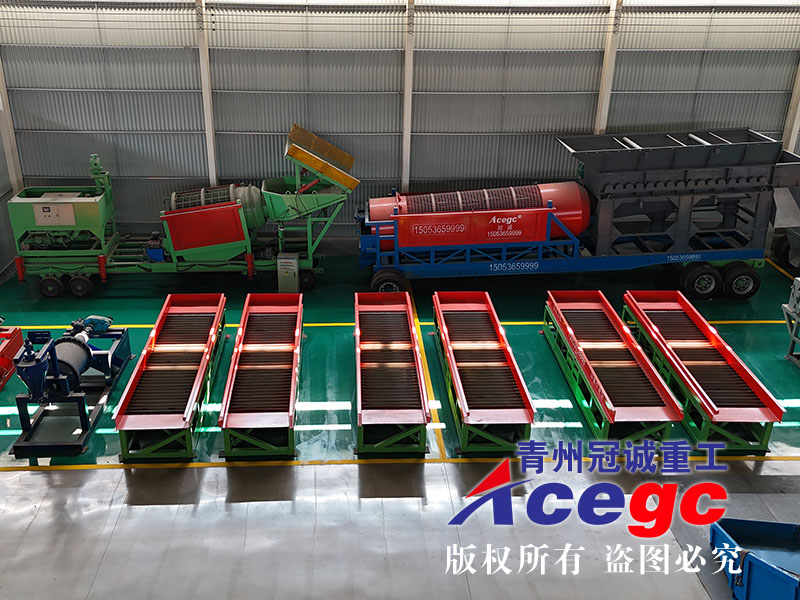 溜槽淘金设备生产厂家